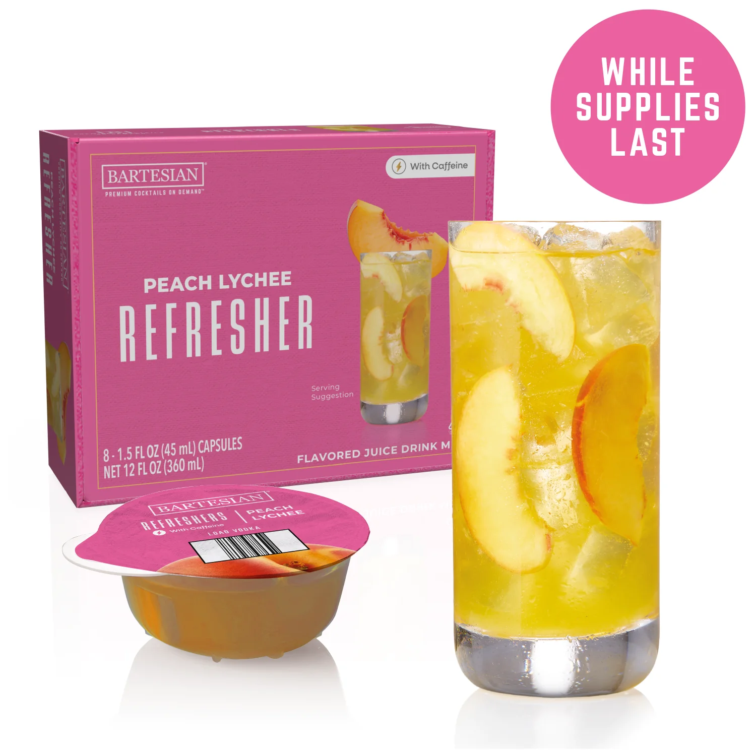 Peach Lychee Refresher Capsules